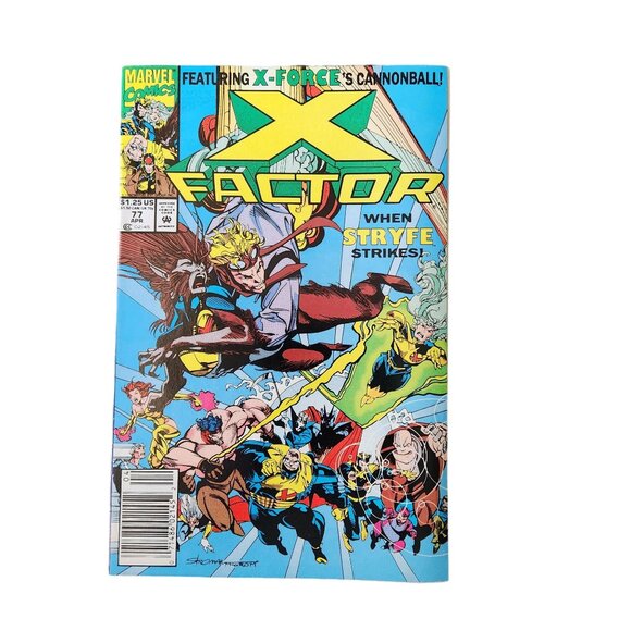 Marvel X Factor #77 1992 Comic Book Collector Bagged Boarded - Picture 1 of 3